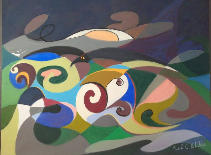 Essentials of Nature #19, 2021, pastel, 22 x 28 in. / 55.88 x 71.12 cm.