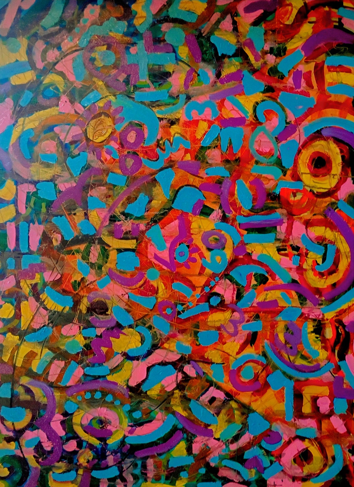 Tekel, 2026, oil on canvas, 36 x 24 in. / 91.44 x 60.96 cm.