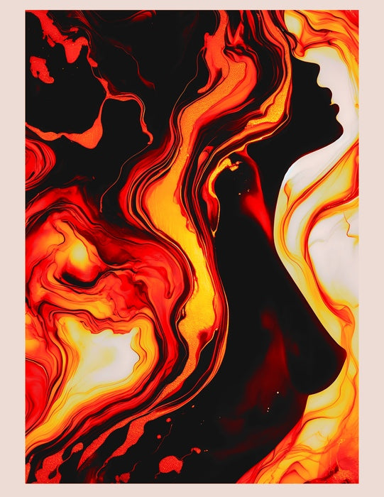 Fire & Desire, A Goddess, 2024, digital print, 18 x 12 in. / 45.72 x 30.48 cm.