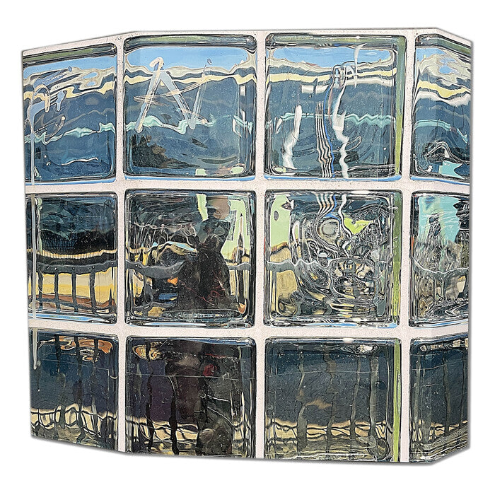 Glass Block 15, 2022, photography - dye sublimation on aluminum, 25 x 27 in. / 63.5 x 68.58 cm.