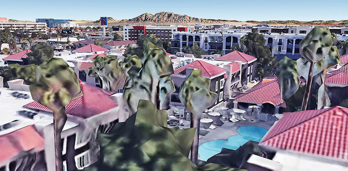 Glitch 05, 2021, pigment print, 24 x 48 in. / 60.96 x 121.92 cm.