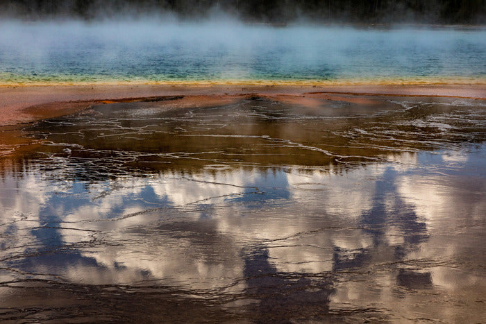 Grand Prismatic Spring #2, 2018, photography, 18 x 24 in. / 45.72 x 60.96 cm.