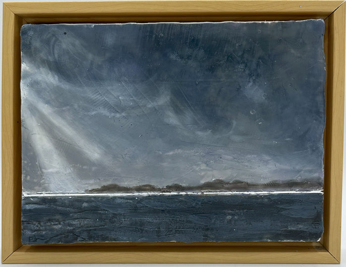 Hope, 2023, encaustic, 6 x 8 in. / 15.24 x 20.32 cm.