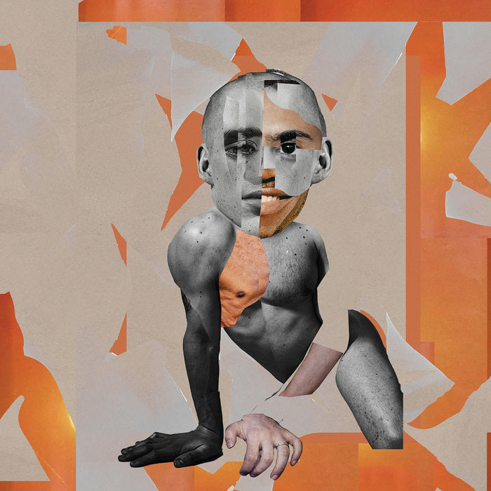 Sun Bath, 2024, mixed media, 13 x 13 in. / 33.02 x 33.02 cm.