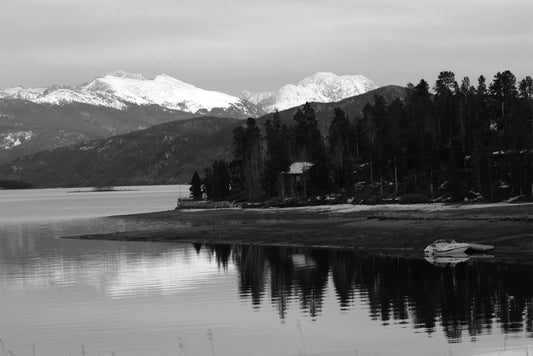Alpine Mooring, 2023, archival pigment print, 16 x 24 in. / 40.64 x 60.96 cm.