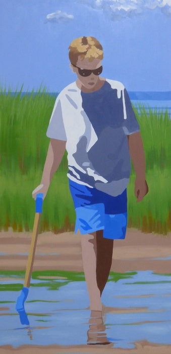 Searching, 2021, oil on canvas, 48 x 24 in. / 121.92 x 60.96 cm.