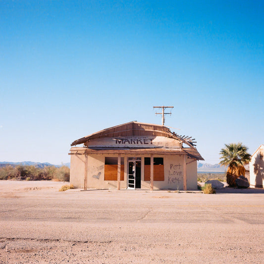 The Proof of Flat Earth 1, 2024, archival pigment print, 12 x 12 in. / 30.48 x 30.48 cm.