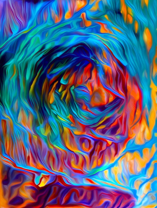 Fire Flower, 2022, digital photography, 20 x 16 in. / 50.8 x 40.64 cm.