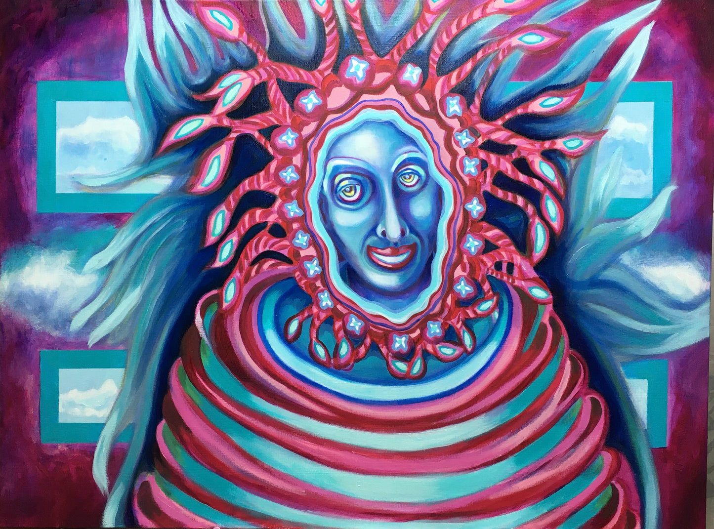 Affection Came Disguised, 2025, oil on canvas, 40 x 30 in. / 101.6 x 76.2 cm.