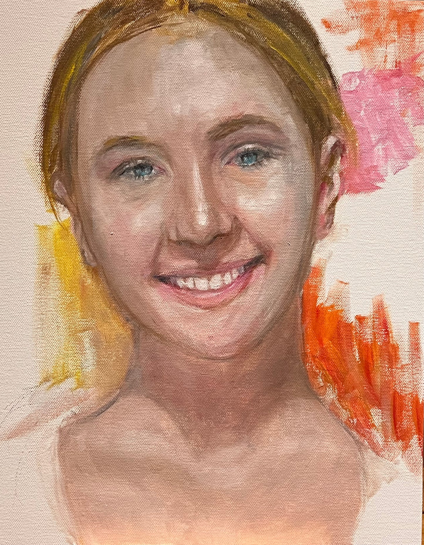 Ballerina, 2025, oil, 20 x 12 in. / 50.8 x 30.48 cm.