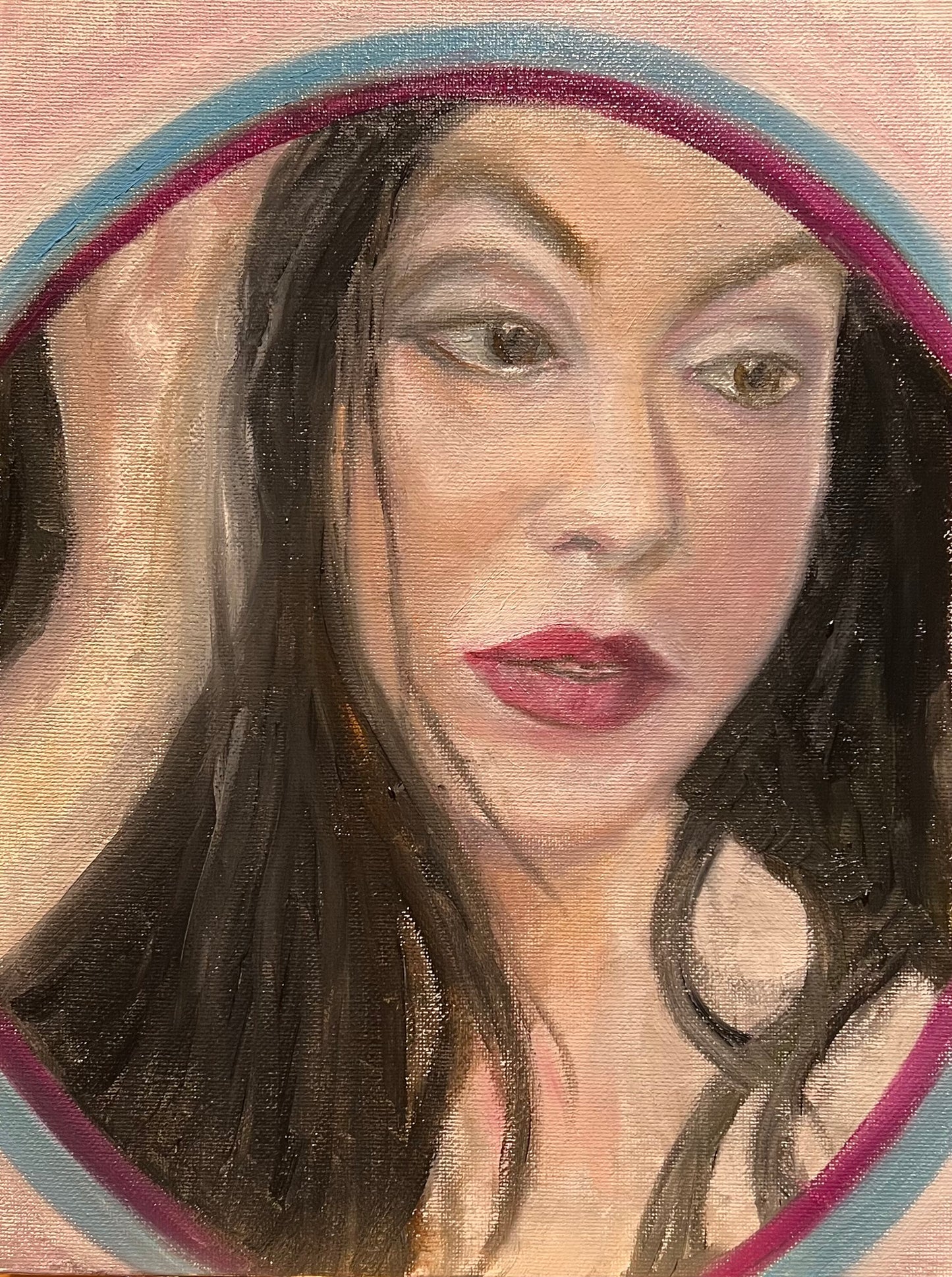 Valerie, 2025, oil, 20 x 12 in. / 50.8 x 30.48 cm.