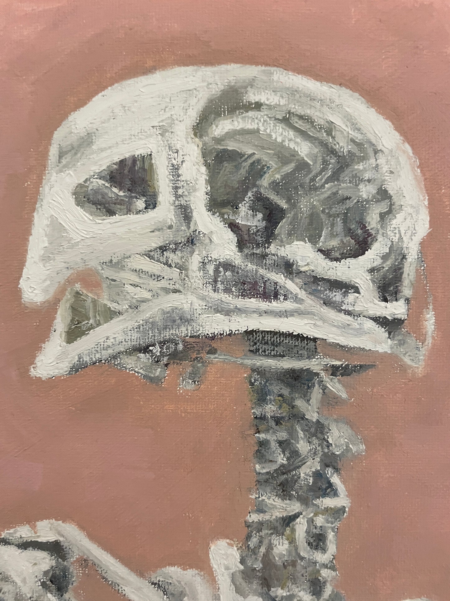 Mousebird, 2023, oil on canvas, 24 x 20 in. / 60.96 x 50.8 cm.