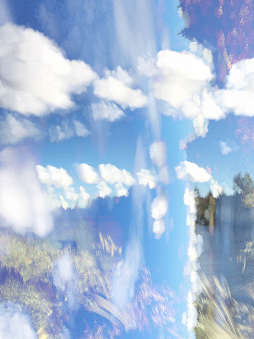 Light Weave 4, 2024, inkjet on silk, 20 x 16 in. / 50.8 x 40.64 cm.