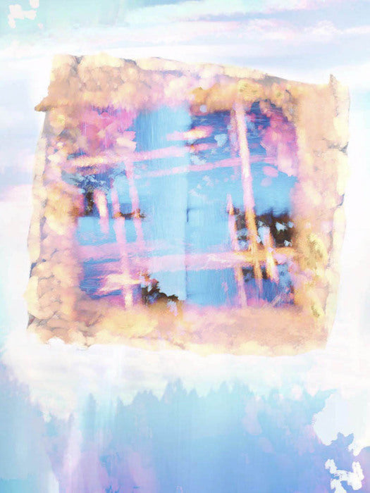 Light Weave 9, 2024, inkjet on silk, 20 x 16 in. / 50.8 x 40.64 cm.