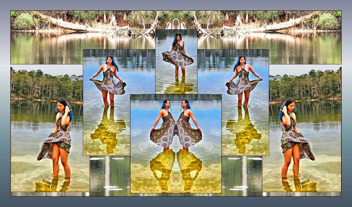 Lily of the Lake, 2024, digital photography, 20 x 34 in. / 50.8 x 86.36 cm.