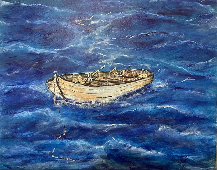 Lost in high quality the Sea Painting on Canvas