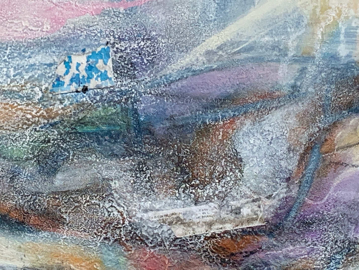 Lullaby, 2025, mixed media, 24 x 36 in. / 60.96 x 91.44 cm