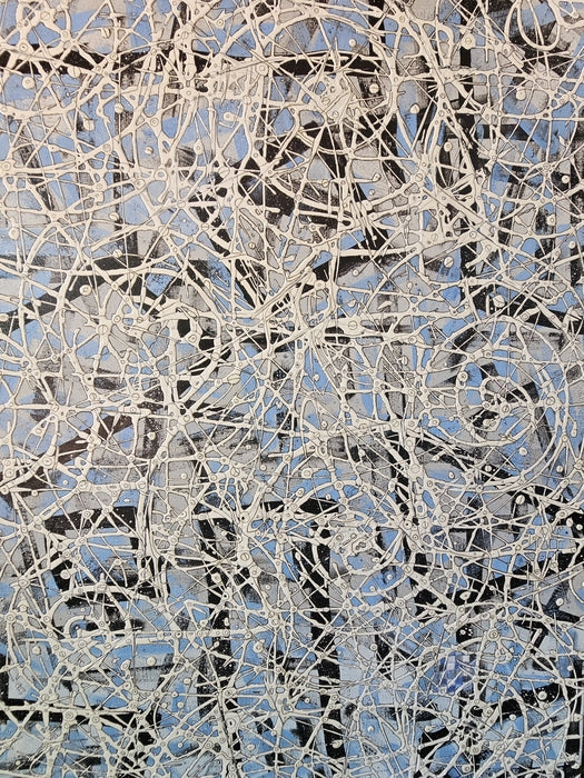 Maze, 2020, acrylic, 36 x 24 in. / 91.44 x 60.96 cm.