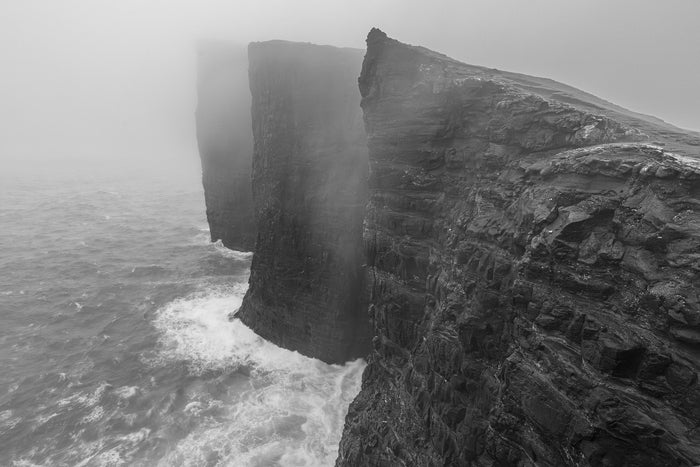 Moody Cliffs, 2025, digital photograph, 24 x 36 in. / 60.96 x 91.44 cm.