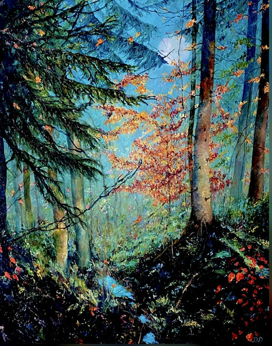 Moonlight, 2024, oil on canvas, 50 x 48 in. / 127 x 121.92 cm.