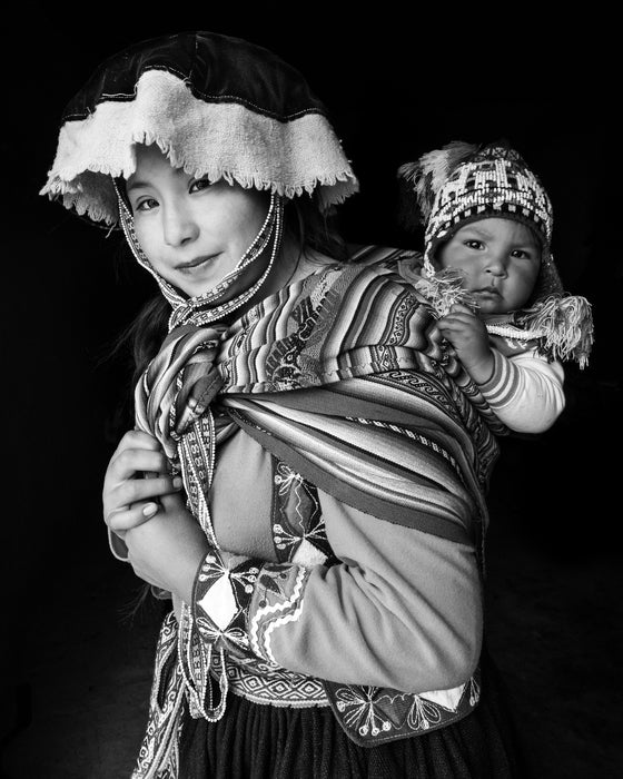 Mother & Child, 2018, giclee print on archival paper, 24 x 20 in. / 60.96 x 50.8 cm.