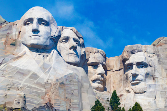 Mount Rushmore National Memorial Early Afternoon, 2025, archival print, 40 x 30 in. / 101.6 x 76.2 cm.