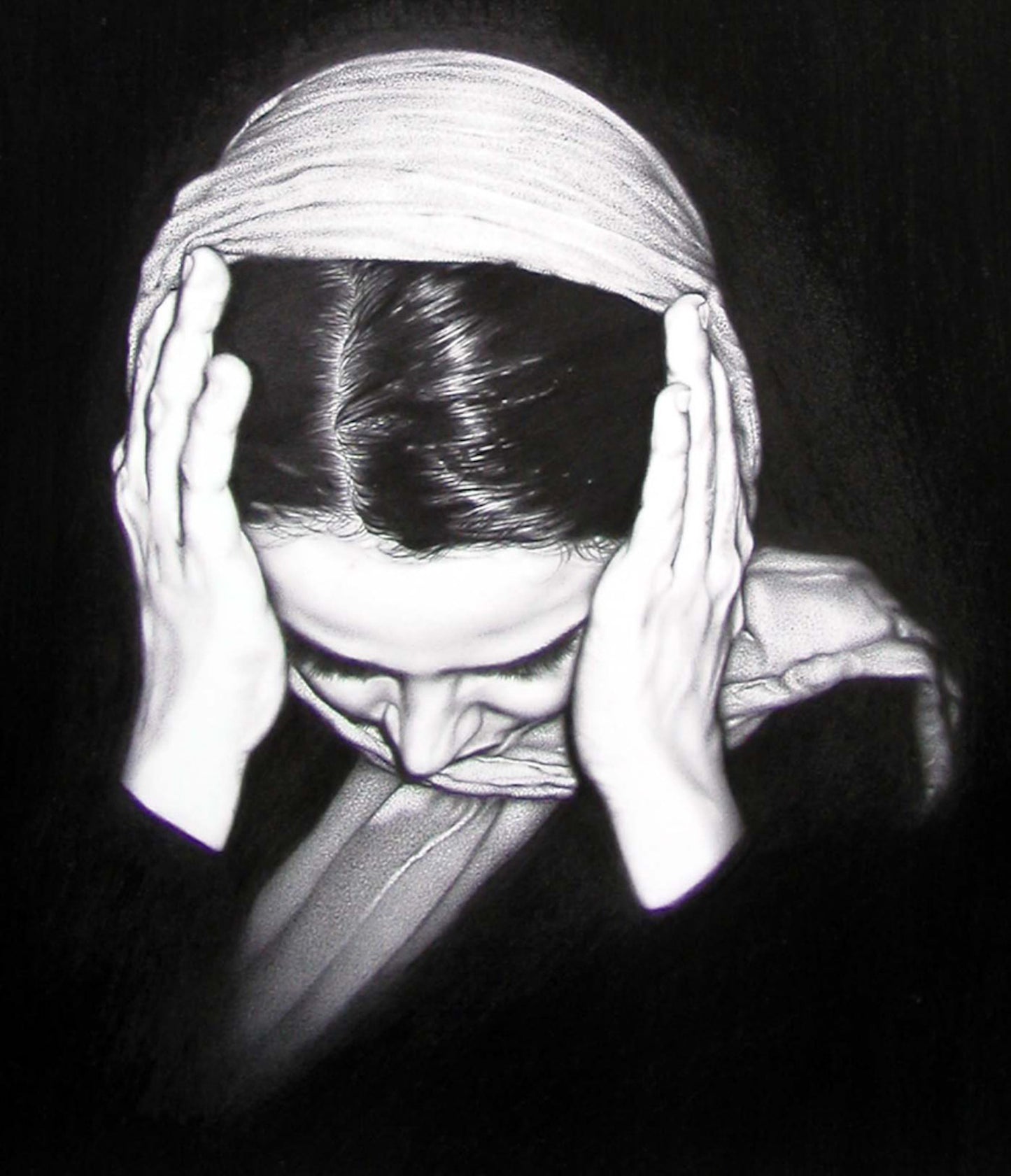 Offering, 2020, pencil on paper, 28 x 34 in. / 71.12 x 86.36 cm.