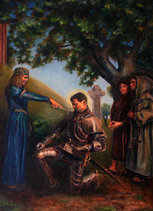 Once Upon a Time, 2013, oil on linen, 26 x 32 in. / 66.04 x 81.28 cm.