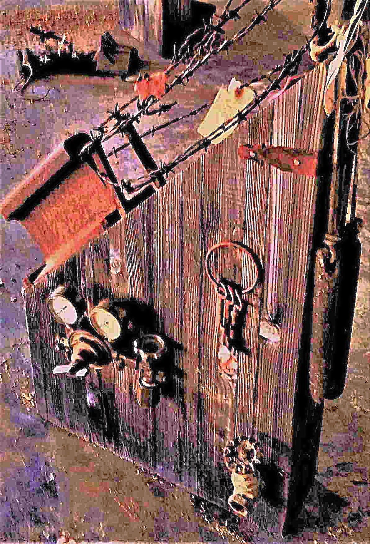 Perseverance, 2019, mixed media, 60 x 36 x 12 in. / 152.4 x 91.44 x 30.48 cm.