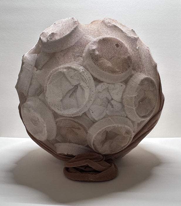 Pregnant Pause, 2024, mixed media, 12 x 8 x 8 in. / 30.48 x 20.32 x 20.32 cm.