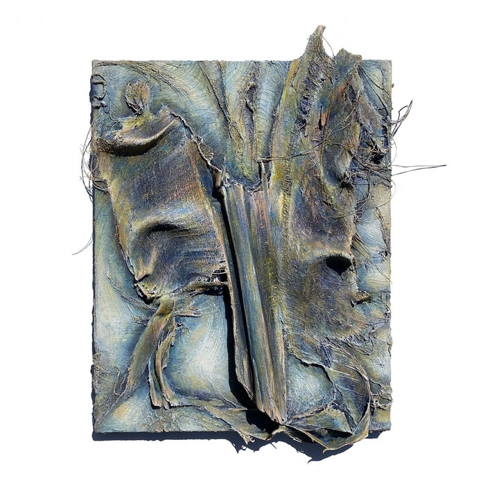 Pulelehua, 2022, mixed media, 26 x 32 in. / 66.04 x 81.28 cm.