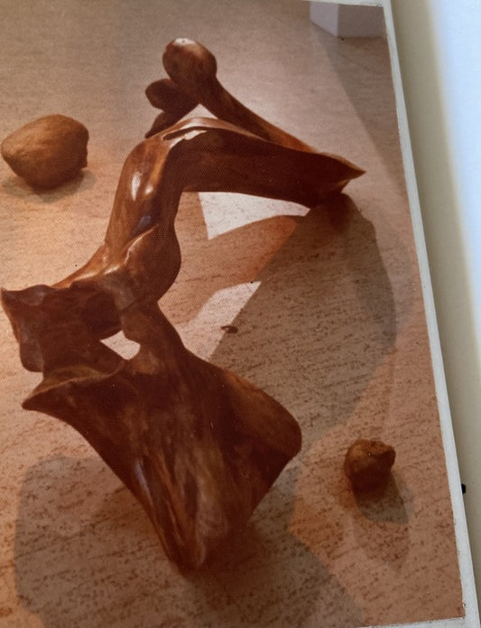 Prehistoric Horse Unearthed, 2020, wood, 24.5 x 72.5 in. / 62.23 x 184.15 cm.
