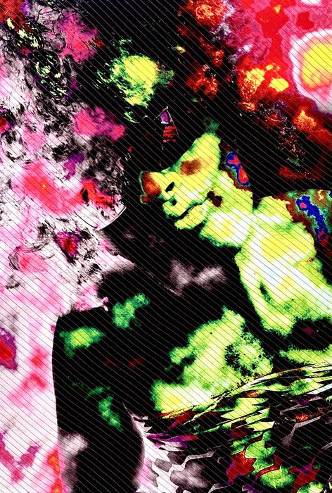 Trans-lucent, 2024, art quilt, 36 x 27.5 in. / 91.44 x 69.85 cm.