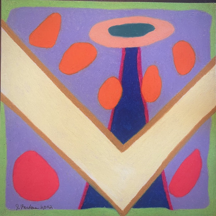 ÚT 31, 2002, oil pastel on paper, 12 x 12 in. / 30.48 x 30.48 cm.