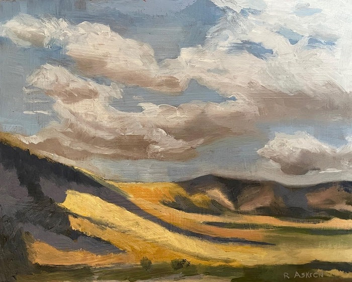 Windwolves Preserve, 2024, oil on panel, 8 x 10 in. / 20.32 x 25.4 cm.