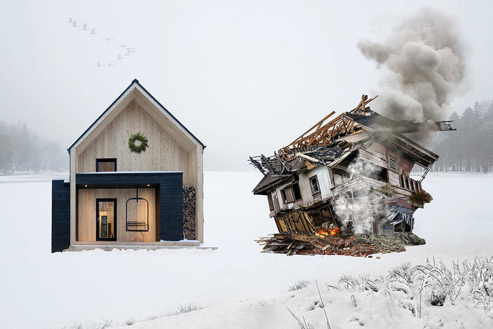 Winter Wonderland, 2023, digital composite, 22 x 28 in. / 55.88 x 71.12 cm