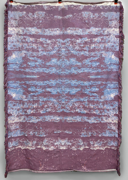 Woven Waveform, 2024, fiber, 72 x 45 in. / 182.88 x 114.3 cm.