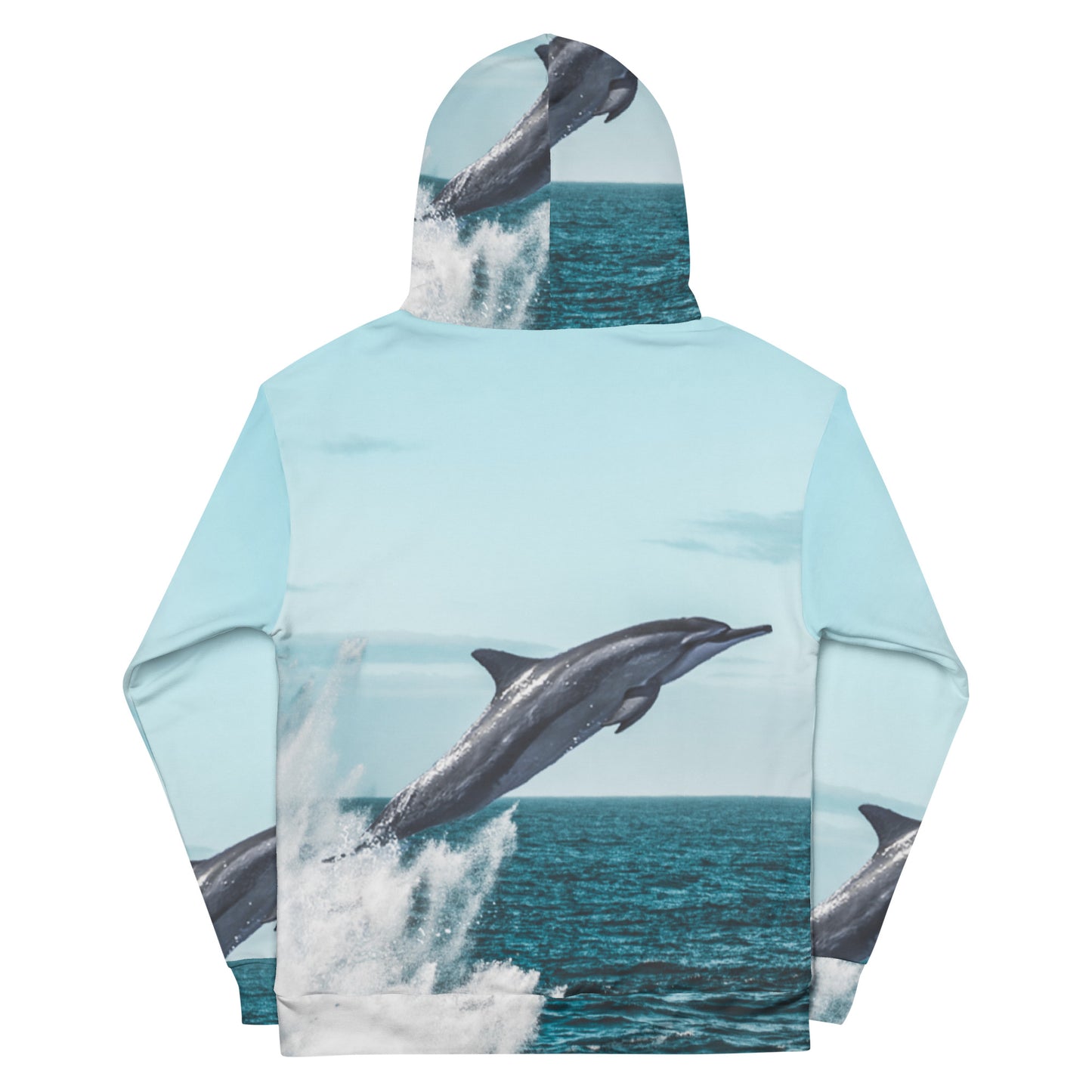 Dolphin Hoodie, 2023, polyester and cotton