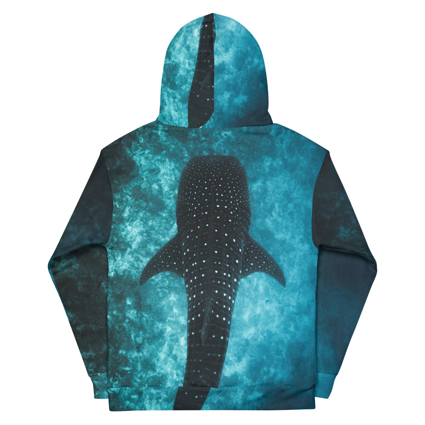 Whale Shark Hoodie, 2023, polyester and cotton
