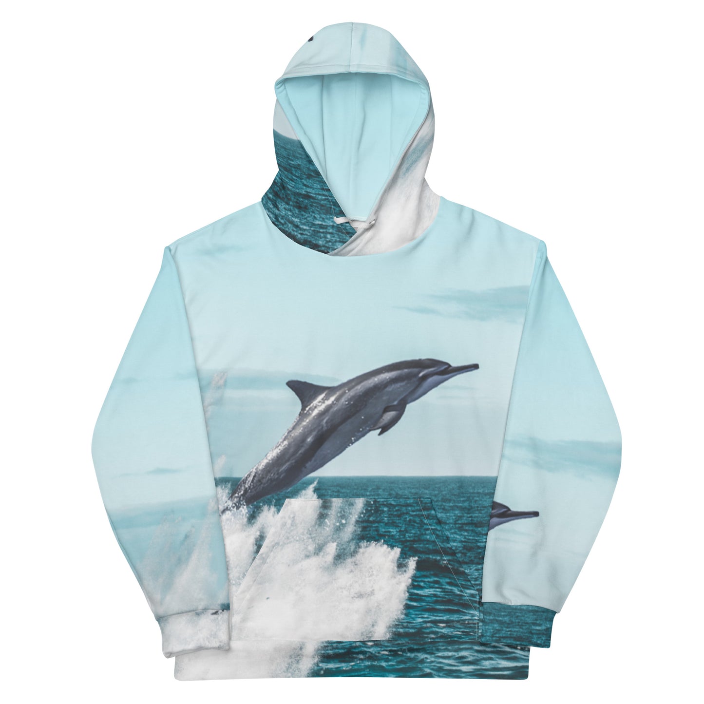 Dolphin Hoodie, 2023, polyester and cotton