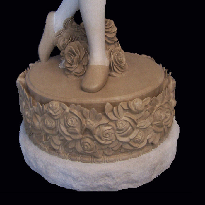 Ballerina, 2011, limestone, 86 x 26 x 26 in. / 218.44 x 66.04 x 66.04 cm.