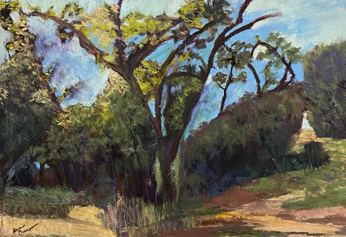 Big Marsh Park Series II, 2022, soft pastel, 17.5 x 12 in. / 44.45 x 30.48 cm.