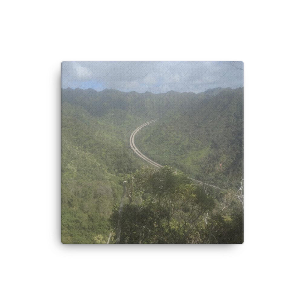 H-3 From Aiea Loop, 2023, photography on canvas print