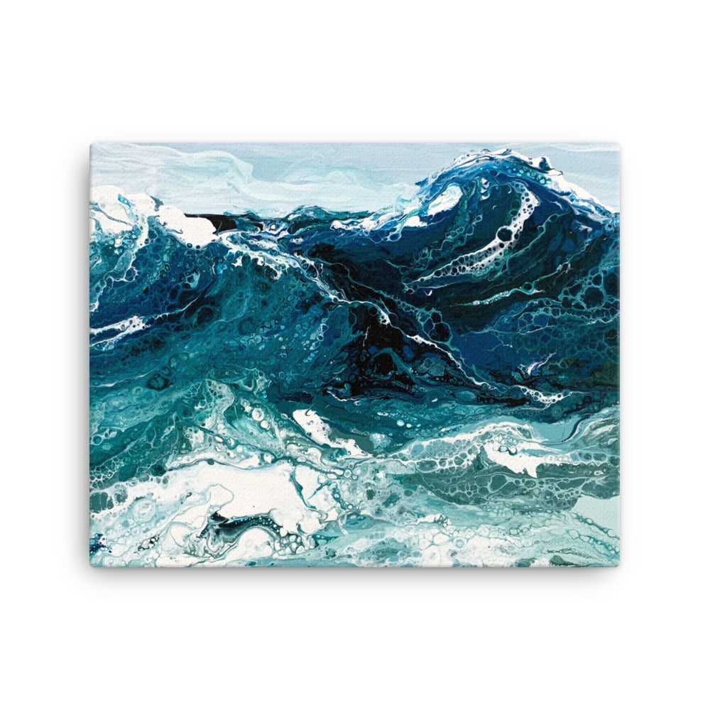 Pacific Nr. 19, 2023, acrylic on canvas print