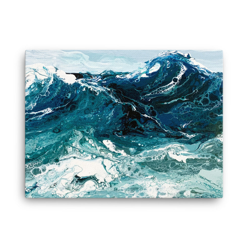Pacific Nr. 19, 2023, acrylic on canvas print