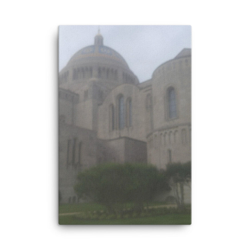 National Shrine, 2023, photography on canvas print