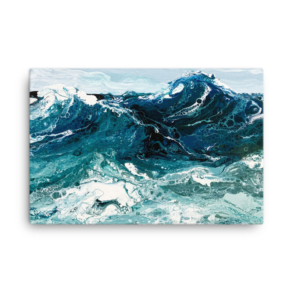 Pacific Nr. 19, 2023, acrylic on canvas print