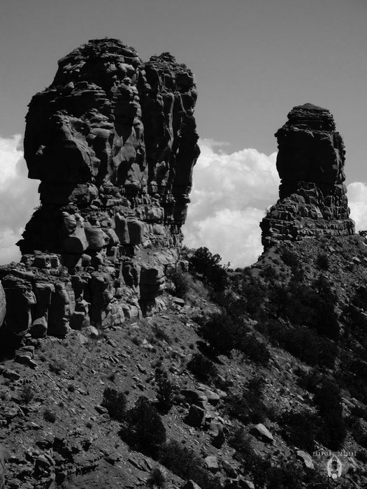 Chimney Rock, Colorado, 2015, photography, 16 x 20 in. / 40.64 x 50.8 cm.