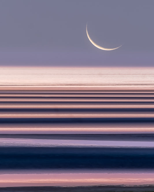 Crescent Flats, 2023, aluminum print, 24 x 36 in. / 60.96 x 91.44 cm.