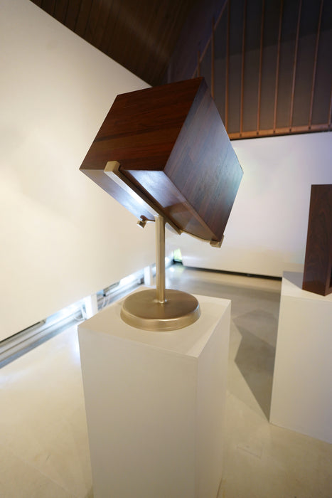 The Crying Place, 2023, mixed media, 30 x 20 x 20 in. / 76.2 x 50.8 x 50.8 cm.